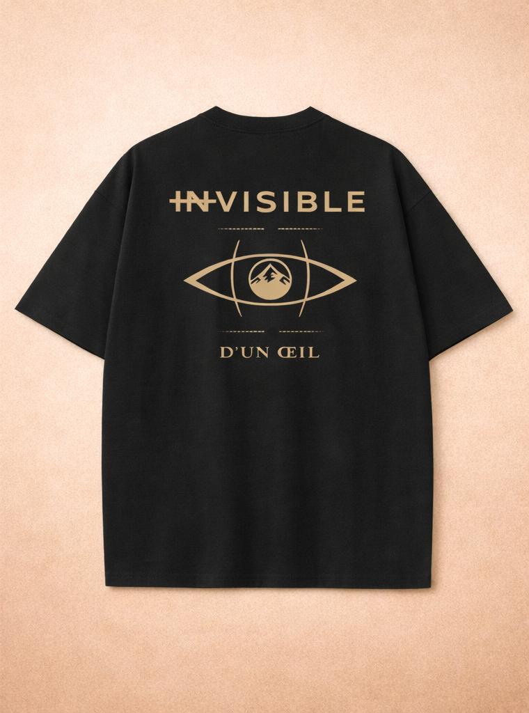 T-SHIRT INVISBLE - OVERSIZE